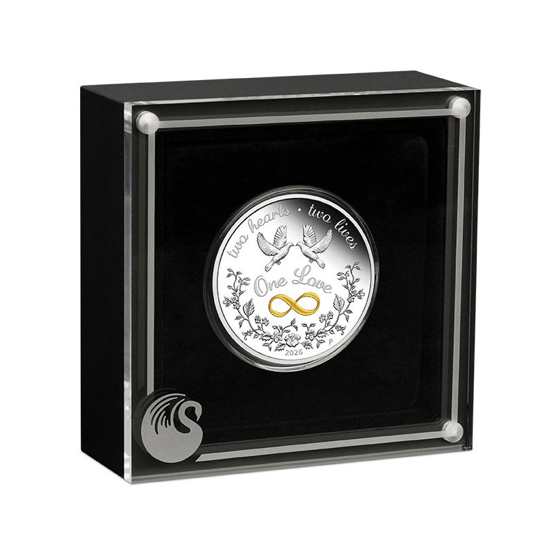 Silver One Love 2026 Proof Coin, 1 oz