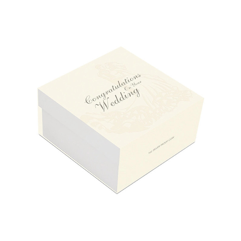 Silver Wedding 2026 Proof Coin, 1 oz. Silver Wedding 2026 Proof Coin, 1 oz.