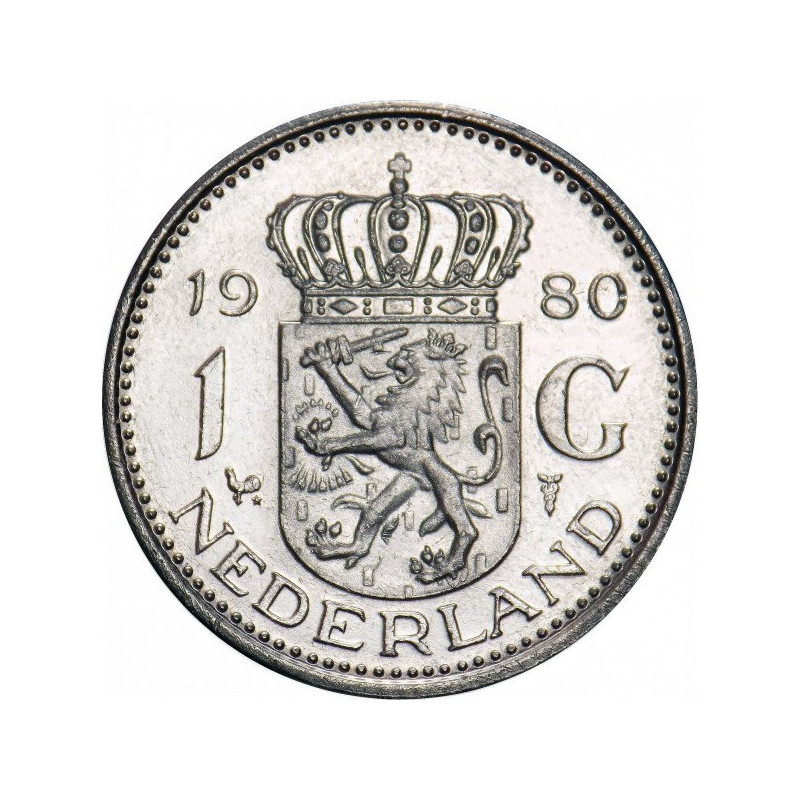 Silver Coin Netherlands 1 Guilder 1954-1967, 6.5 grams Silver Coin Netherlands 1 Guilder 1954-1967, 6.5 grams