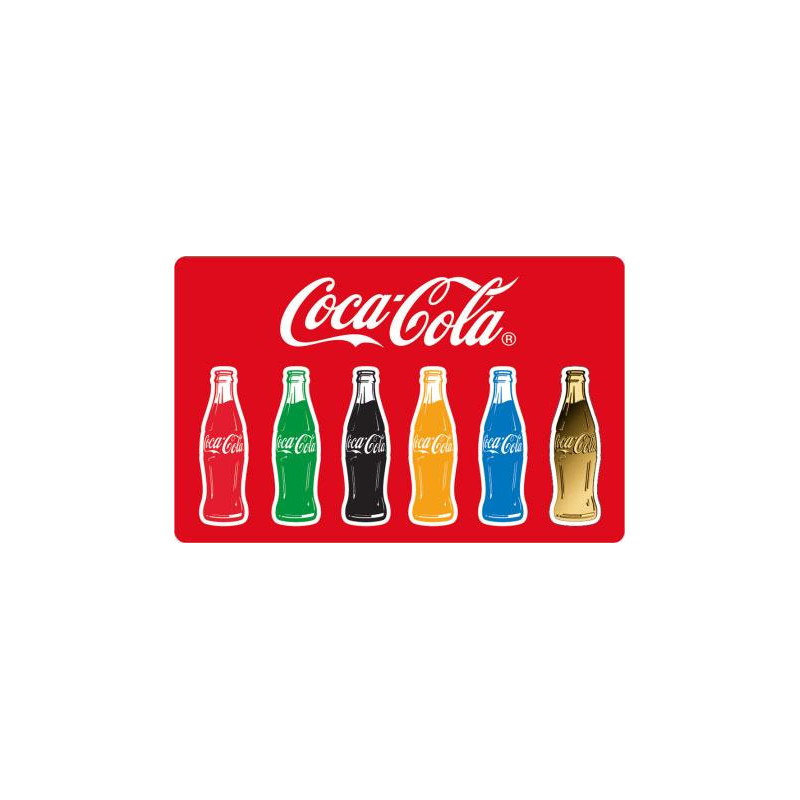 Coca-Cola-Flasche-Goldmünze, 1/1000 Unze, Vorderseite Coca-Cola-Flasche-Goldmünze, 1/1000 Unze, Vorderseite