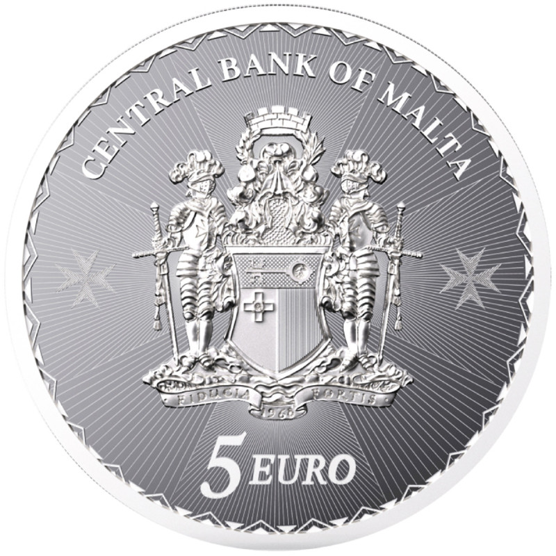 Silver Coin Maltese Cross 2025, 1 oz.
