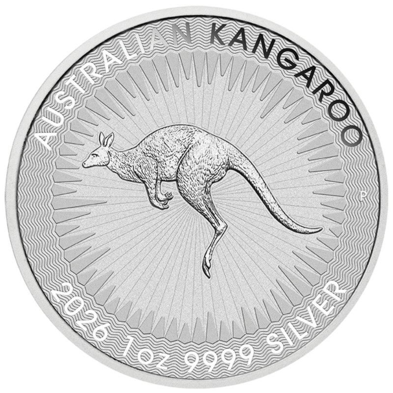 Australian Kangaroo 1 oz silver coin 2025 Australian Kangaroo 1 oz silver coin 2025