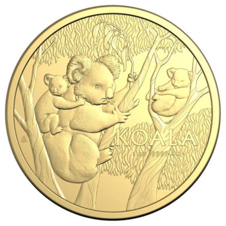 Złota Moneta Koala Royal Australia Mint 2026 1 uncja