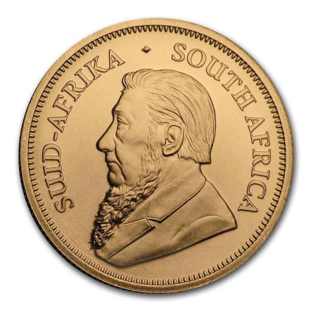 Złota Moneta Inwestycyjna Krugerrand 2020, 1/4 uncji - rewers