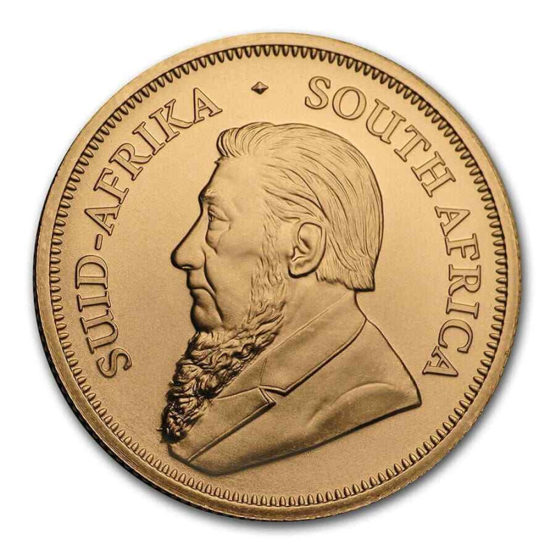 2020 Krugerrand Gold Investment Coin, 1/4 ounce - obverse 2020 Krugerrand Gold Investment Coin, 1/4 ounce - obverse