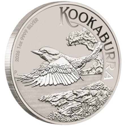 Srebrna Moneta Australijska Kookaburra 2026, 1 uncja