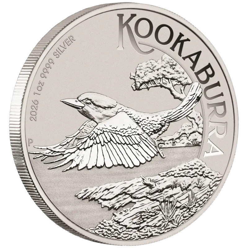 Srebrna Moneta Australijska Kookaburra 2026, 1 uncja