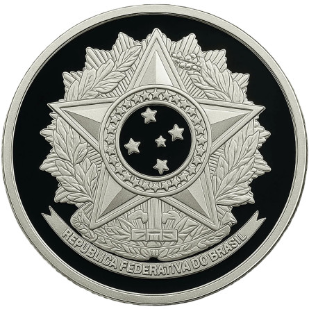 Srebrny Medal Christo Redentor, 1 uncja - rewers