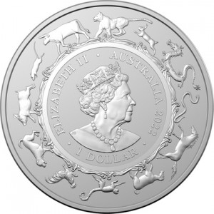 RAM Lunar Jahr des Tigers 2022 - rewers