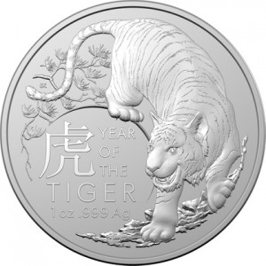 RAM Lunar Jahr des Tigers 2022 - rewers