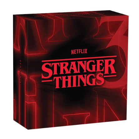 Срібна монета Stranger Things – Season 3 2026 Proof, 1 унція - коробка 2 Срібна монета Stranger Things – Season 3 2026 Proof, 1 унція - коробка 2