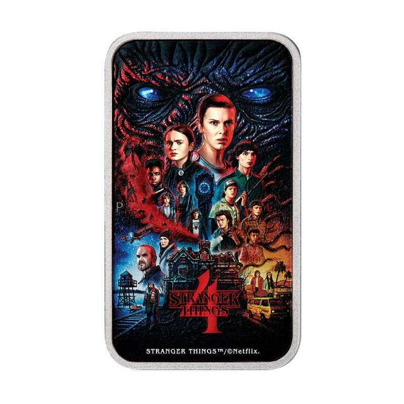 Sztabko Moneta Stranger Things – Season 4 2026 Proof, 1 uncja - rewers Sztabko Moneta Stranger Things – Season 4 2026 Proof, 1 uncja - rewers