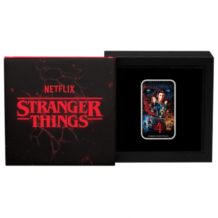 Sztabko Moneta Stranger Things – Season 4 2026 Proof, 1 uncja - box 1 Sztabko Moneta Stranger Things – Season 4 2026 Proof, 1 uncja - box 1