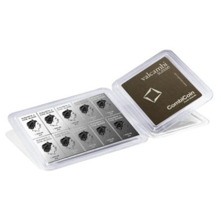 Srebrna Sztabka CombiCoin 10 X 10g valcambi