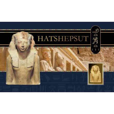 Złota Sztabka Hatszepsut Karta 1/1000 uncji front