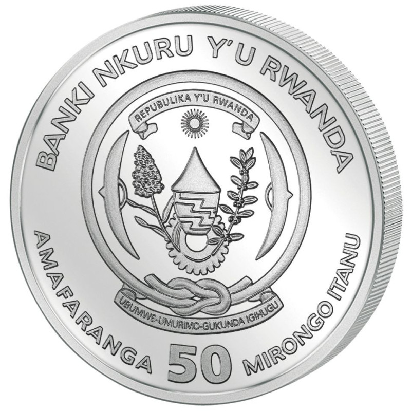 Silver Nautical Ounce Coin: Kruzenshtern 2026 BU, 1 ounce - obverse Silver Nautical Ounce Coin: Kruzenshtern 2026 BU, 1 ounce - obverse