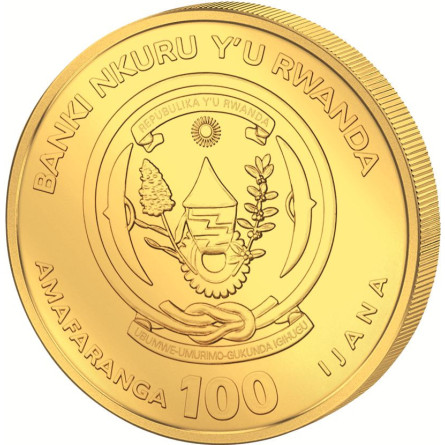 Nautical Ounce Gold Coin: Kruzenshtern 2026, 1/12 ounce - reverse