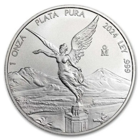 1 oz Mexican Libertad Silver Coin | 2024 | Bullion Uncirculated