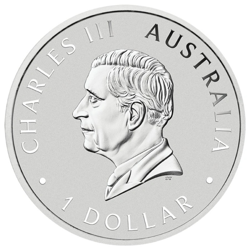 Silbermünze Australian Emu 2026 Color, 1 Unze – Vorderseite Silbermünze Australian Emu 2026 Color, 1 Unze – Vorderseite