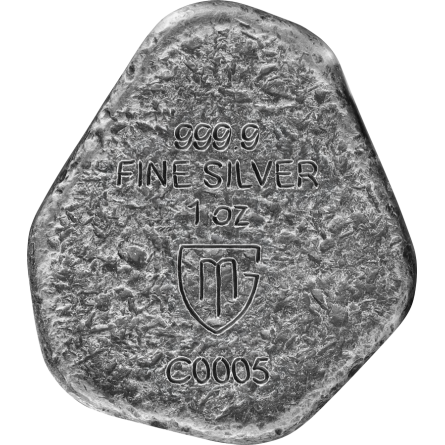 Srebrna Sztabka Germania Mint: Runa Berkanan, 1 uncja - front 1