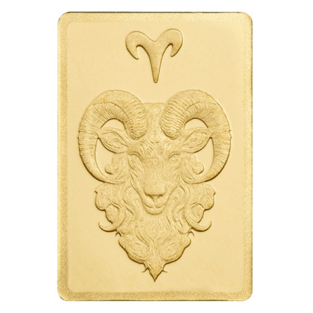 PAMP Zodiacs Gold Bar: Aries 0.5 gram 3 PAMP Zodiacs Gold Bar: Aries 0.5 gram 3