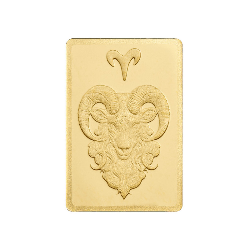 Goldbarren PAMP Zodiacs: Widder 0,5 Gramm 3 Goldbarren PAMP Zodiacs: Widder 0,5 Gramm 3