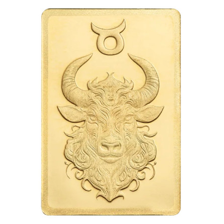 PAMP Zodiacs Gold Bar: Taurus 0.5 gram - 3 PAMP Zodiacs Gold Bar: Taurus 0.5 gram - 3