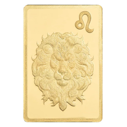 PAMP Zodiacs Gold Bar: Leo 0.5 gram 3