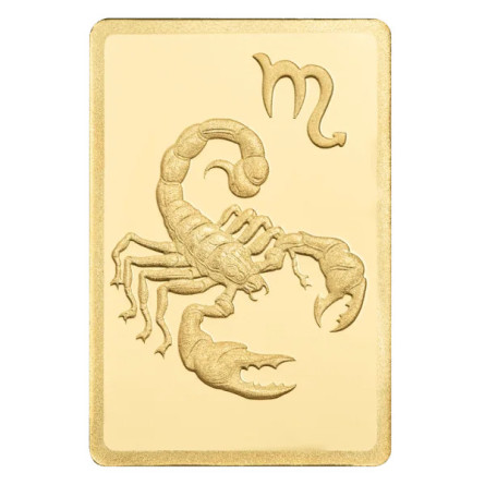 PAMP Zodiacs Gold Bar: Scorpio 0.5 gram 3