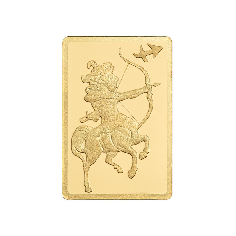 Goldbarren PAMP Zodiacs: Sagittarius 0,5 Gramm 3