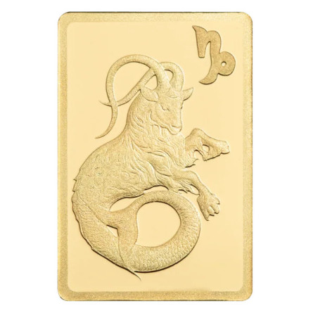 PAMP Zodiacs Gold Bar: Capricorn 0.5 gram - 3