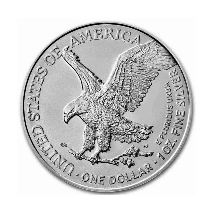 2023 American Eagle Silver Coin, 1 oz - obverse 2023 American Eagle Silver Coin, 1 oz - obverse