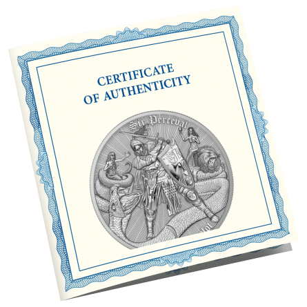 Camelot Silver Coin: Sir Lancelot 2024, 1 oz - cert Camelot Silver Coin: Sir Lancelot 2024, 1 oz - cert