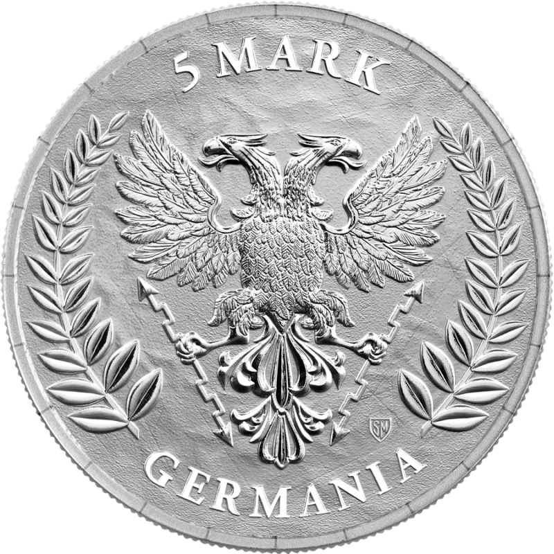 Srebrna Moneta Germania 2025, 1 uncja - awers Srebrna Moneta Germania 2025, 1 uncja - awers
