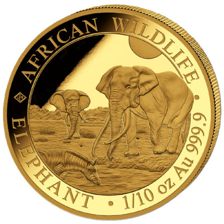 copy of Somali Elephant Gold Coin 2026, 1/50 ounce