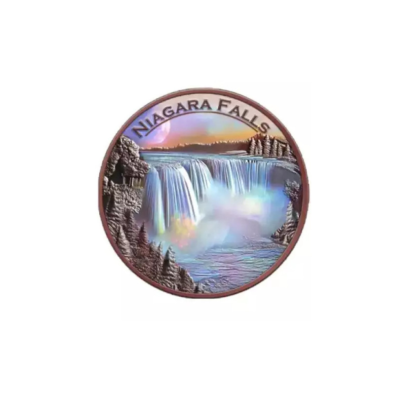 Miedziany Medal Niagara Falls front