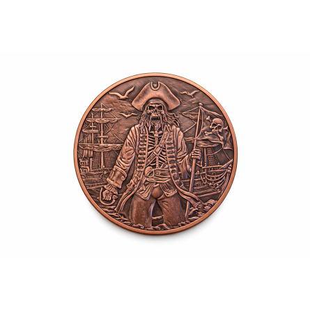 Мідна медаль Captain Blackheart front