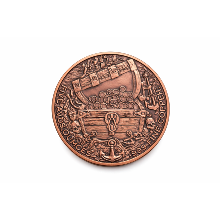 Captain Blackheart Copper Medal front