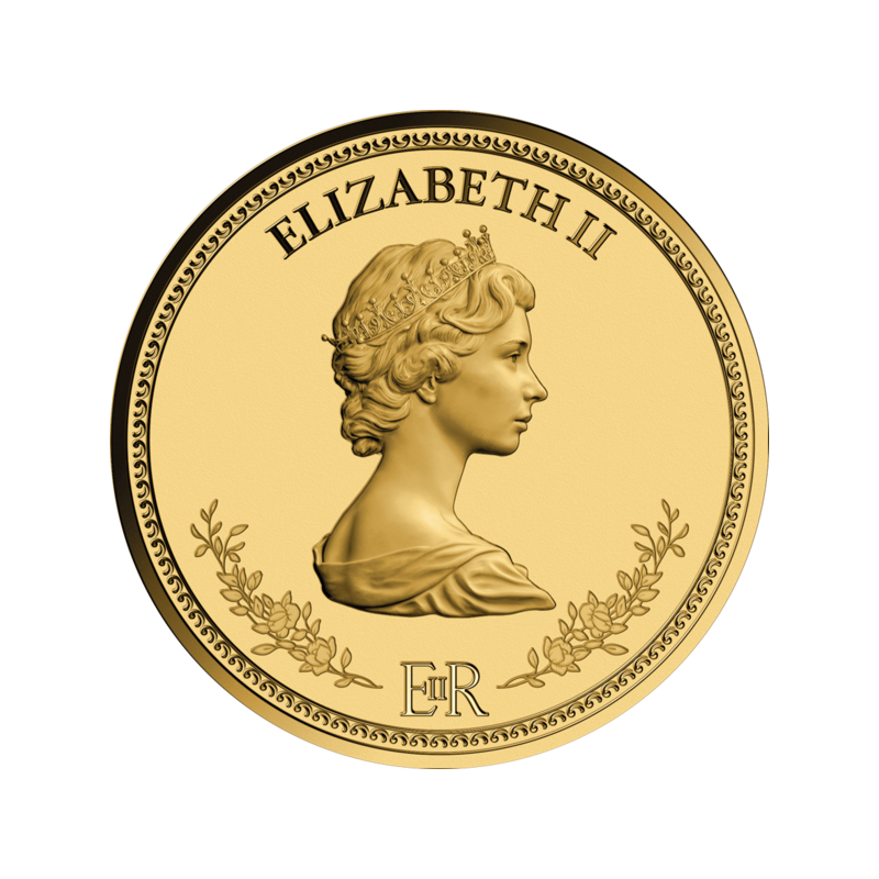 Set Goldmünzen, 5 Motive, Königin Elizabeth II., 5 x 1/1000 Unze