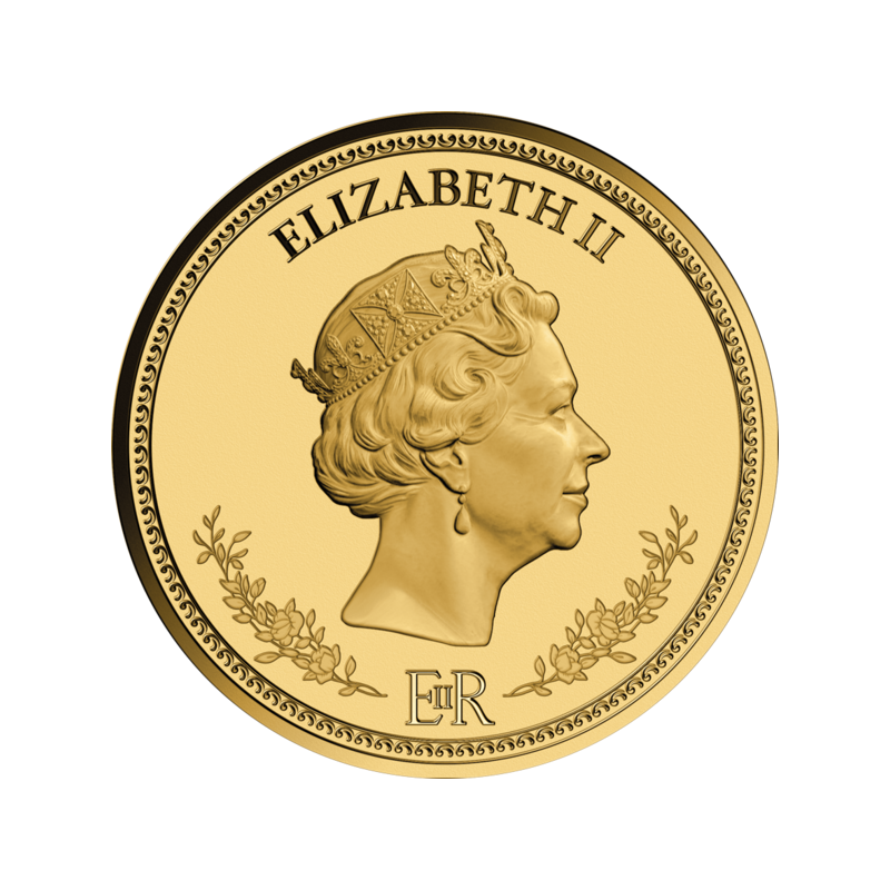 Set Goldmünzen, 5 Motive, Königin Elizabeth II., 5 x 1/1000 Unze