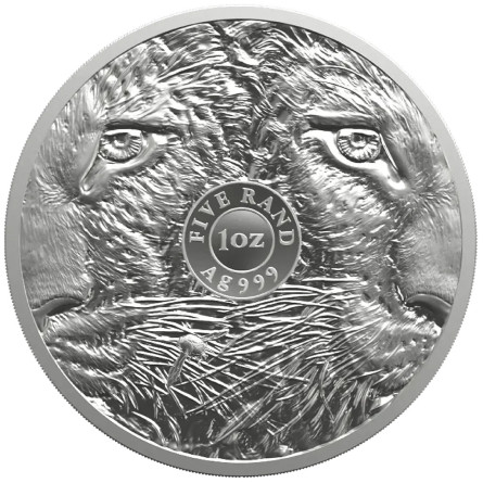 Big Five III Silver Coin: Leopard 2026, 1 oz – Obverse
