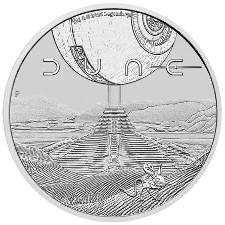 Srebrna Moneta Tuvalu DUNE 2026 BU, 1 uncja