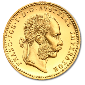 1 Ducat Gold Coin, New Strike, 3.44 g, Circulating