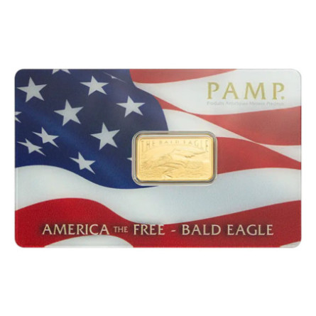 Złota Sztabka PAMP America the Free: Bald Eagle, 5g