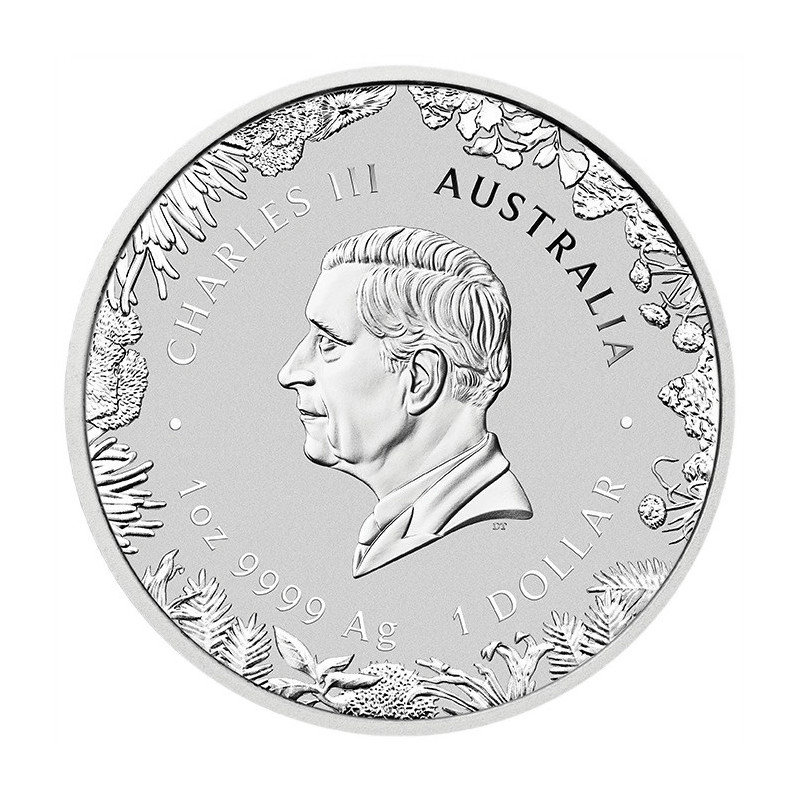 2026 Wonders of Australia: The Outback Silver Coin, 1 oz – Obverse
