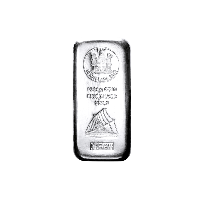 Silbermünze Argor Heraeus Fidschi Inseln 1KG Silbermünze Argor Heraeus Fidschi Inseln 1KG