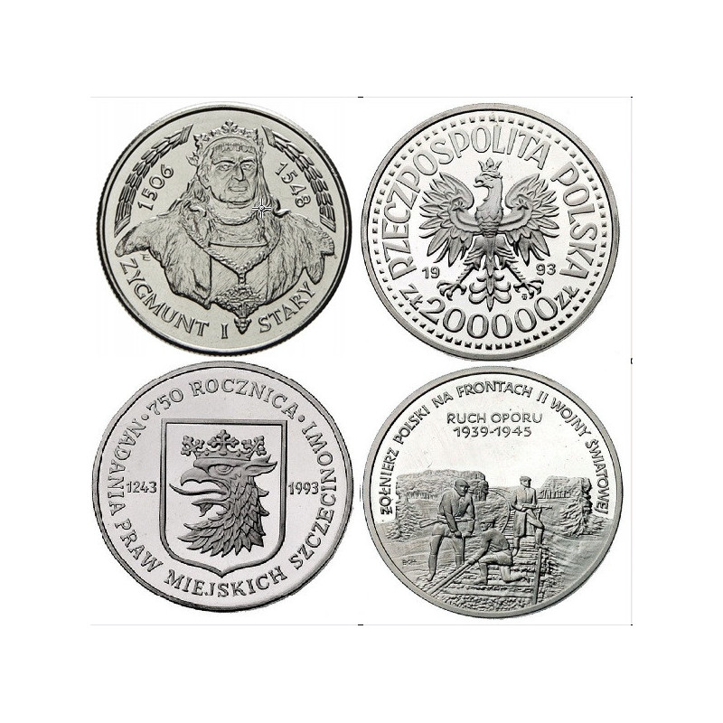 200,000 zł Silver Coin "Lustrzanka" – Random Year