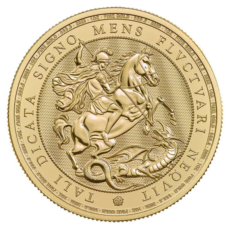 St. George and the Dragon 2026 1-Ounce Gold Coin