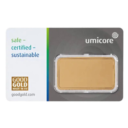 Umicore-Anlagegoldbarren 1 Unze