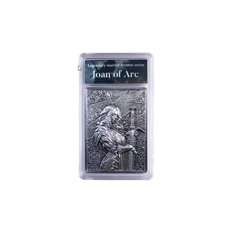 Srebrna Moneta Legendary Warrior Woman Series: Joan of Arc , 1 uncja - rewers Srebrna Moneta Legendary Warrior Woman Series: Joan of Arc , 1 uncja - rewers